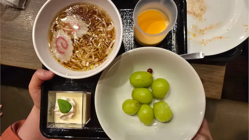 私のデザート