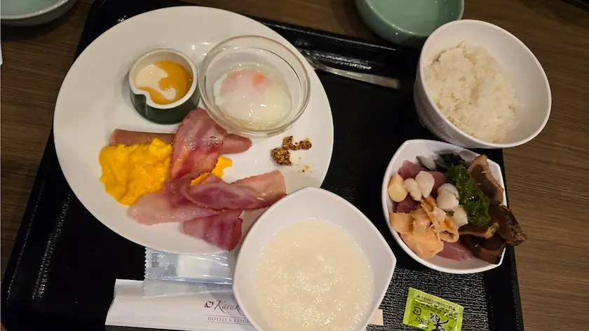 パパセレクトの朝食