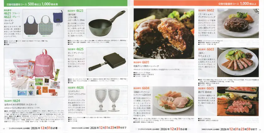 167Aリョーサン菱洋ホールディングス株主優待の案内(p13~p14)