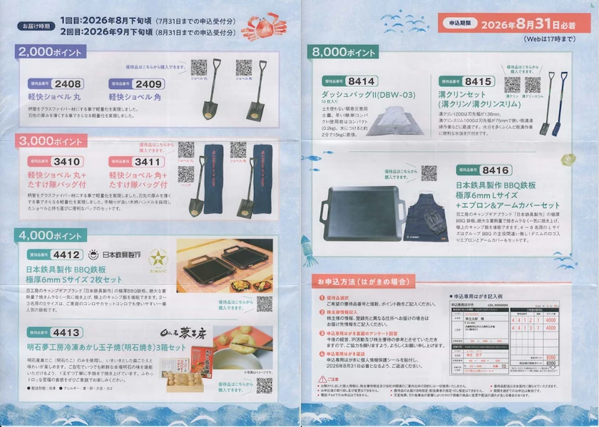 6306日工株主優待案内(p3)