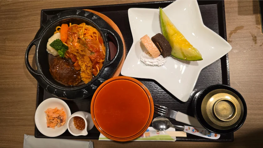 子供の夕食セット