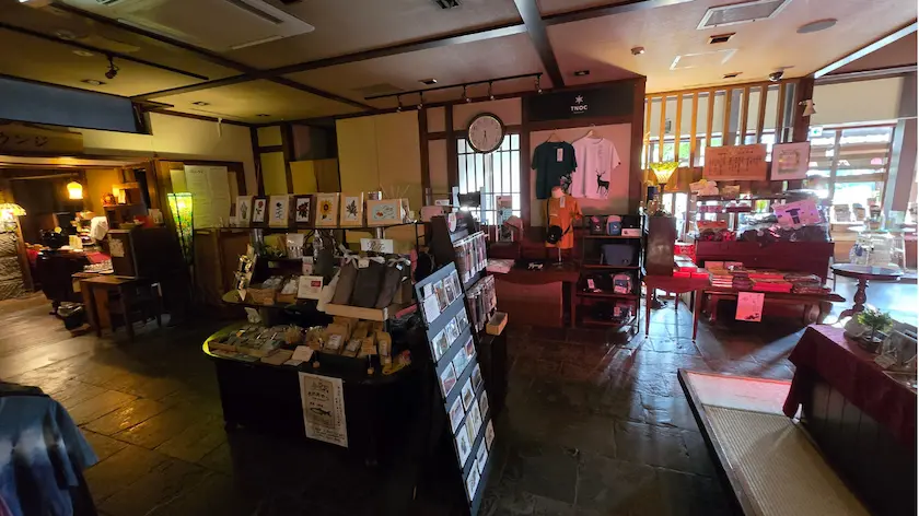 運河の宿 おたる ふる川の売店