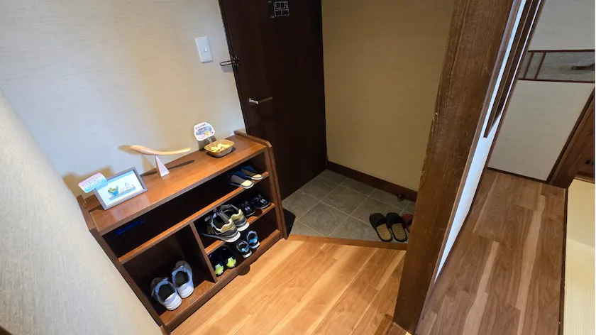 運河の宿 おたる ふる川 お部屋の入り口