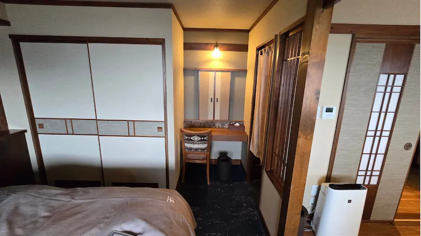 運河の宿 おたる ふる川 お部屋の化粧台