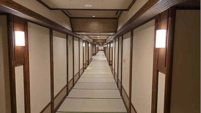 7Fの廊下