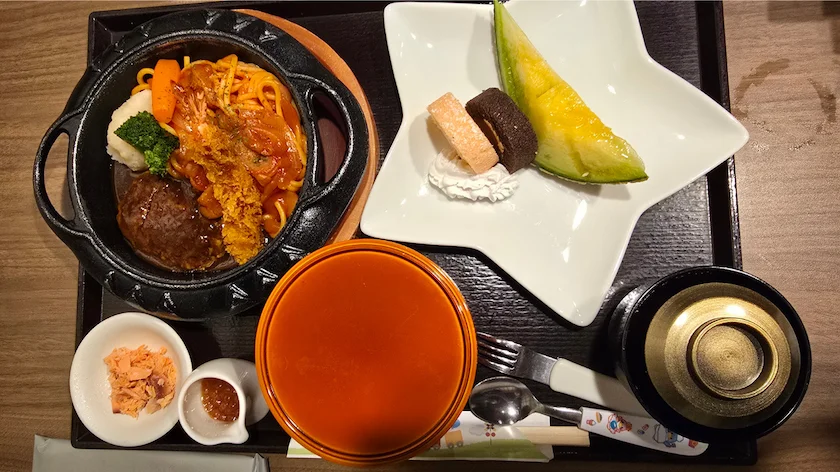 子供の夕食セット