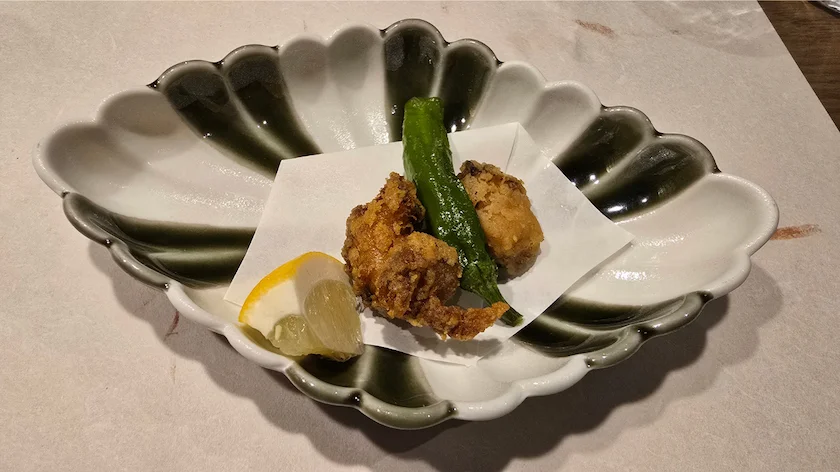 灯台つぶ唐揚げ
