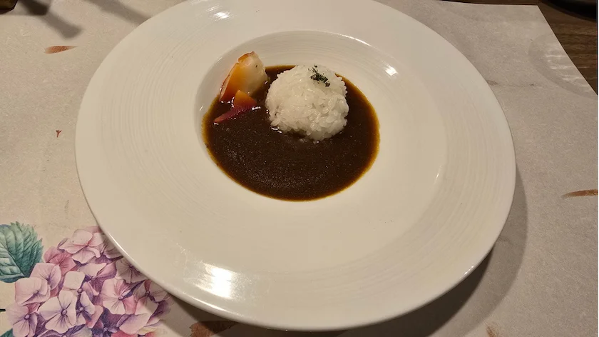 ゆらくの北寄カレー
