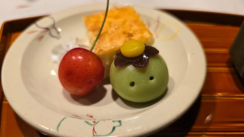 大人のデザート(カッパの練り切り)