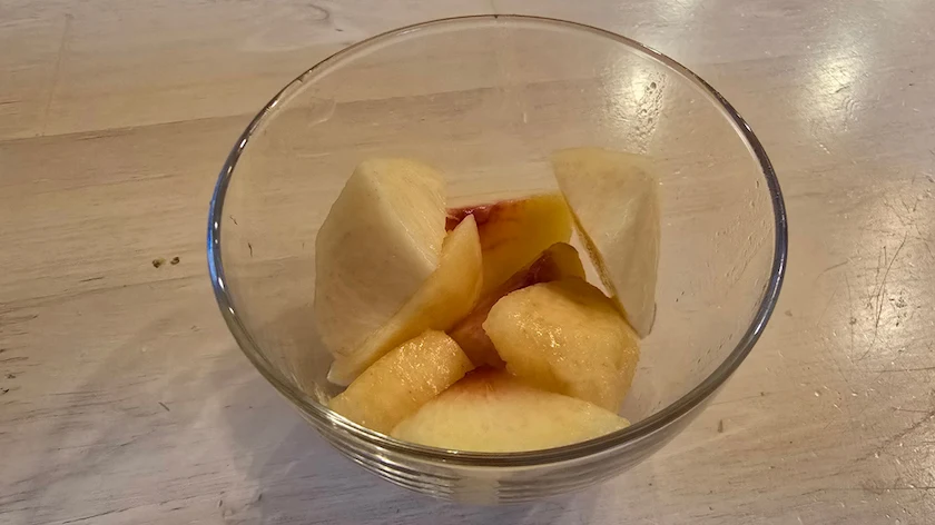 食べている様子