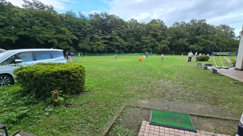 ラウンジ「らぐ」のお庭