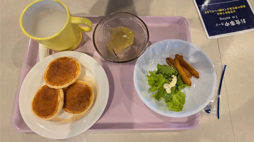 次男の選んだ朝食