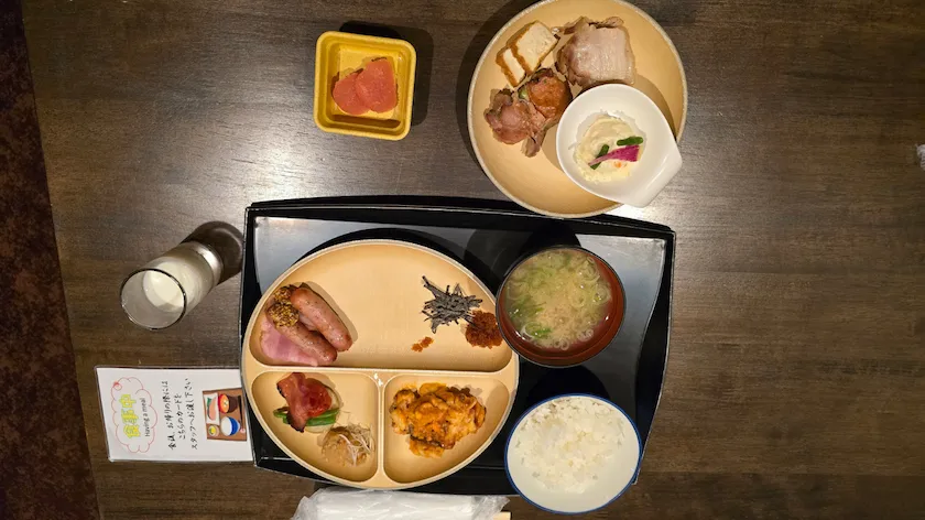 運河の宿 おたる ふる川 パパの選んだ朝食
