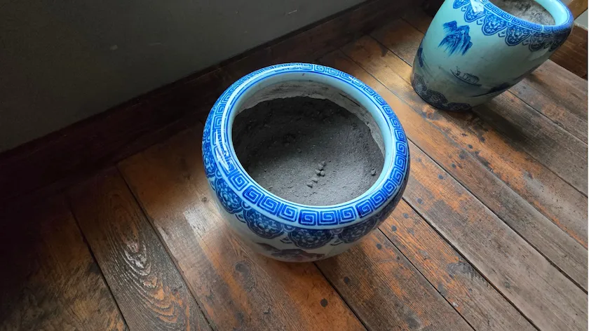 運河の宿 おたる ふる川 喫煙所2